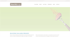 Desktop Screenshot of peterhilldesign.com